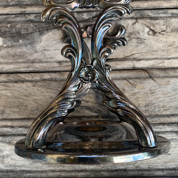 Vintage F.B. Rogers Silver Company Gravy Boat Stand - Picture 9 of 10